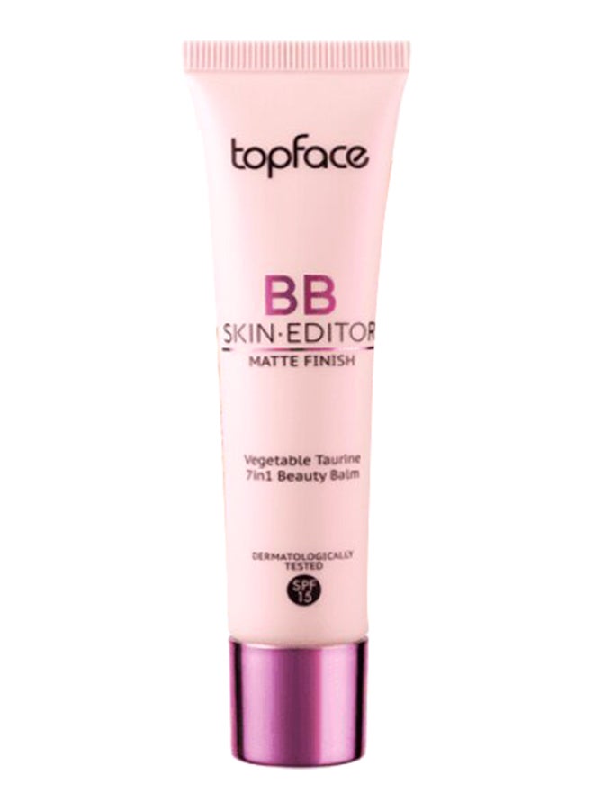 BB Skin Editor Matte Finish Beige