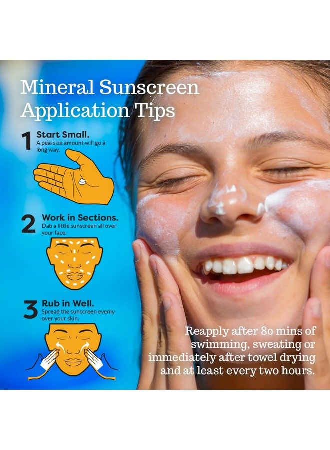 Spf 45 Every Day Tint Mineral Sunscreen | 2.5 Fl Oz Biodegradable Paraben Free & Reef Safe Sunscreen | Nongreasy Tinted Sunscreen For Face | Protection Against Uva & Uvb For Face & Body By Stream2Sea