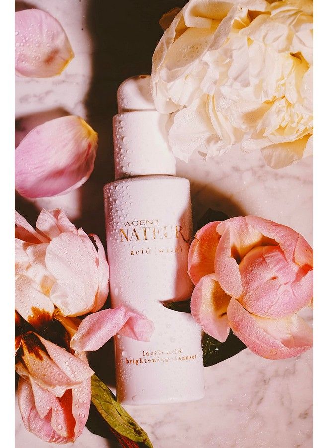 Acid (Wash) Natural Lactic Acid Skin Illuminating Cleanser | Vegan Nontoxic Clean Skincare (1.7 Fl Oz | 50 Ml)