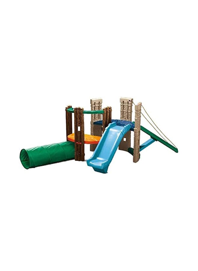 Seek and Explore Adventure Multi-level Climber Outdoor Play Set for Kids 343x123x180cm