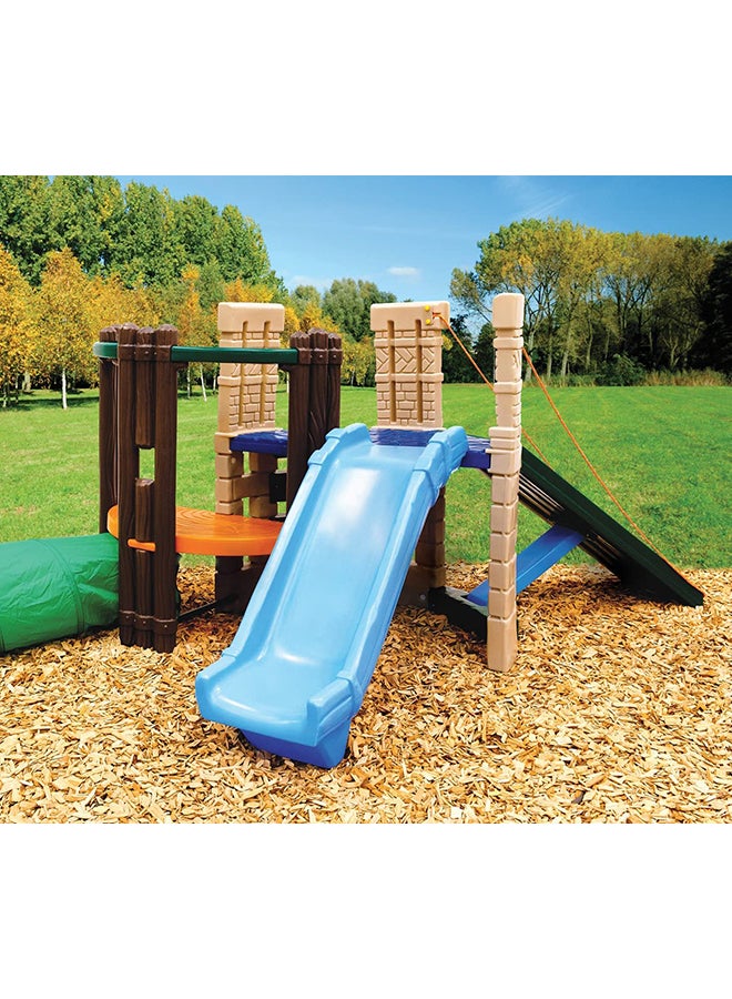 Seek and Explore Adventure Multi-level Climber Outdoor Play Set for Kids 343x123x180cm