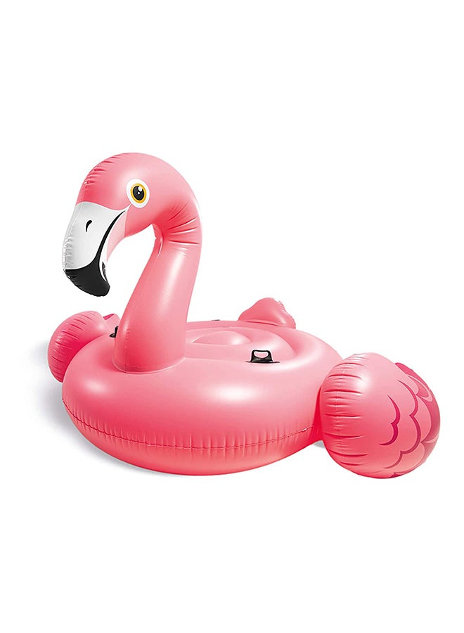 Mega Flamingo Island Ride Inflatable Perfect Pool Floating Raft Toy For Summer 218x211x136cm