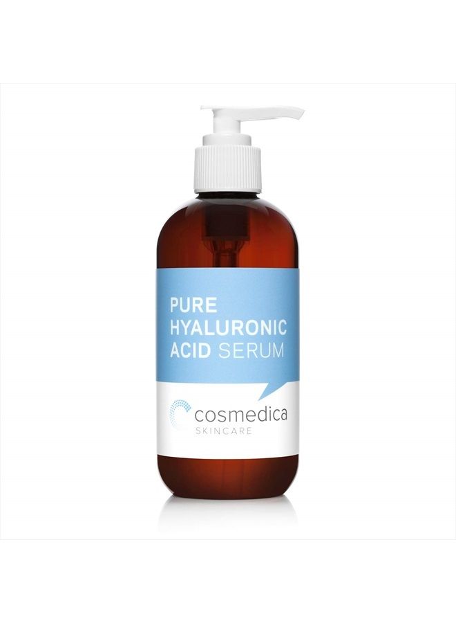 Hyaluronic Acid Serum for Skin 100% Pure-Anti-Aging Serum - Intense Hydration + Moisture, Non-greasy, Paraben-free Hyaluronic Acid for Your Face 8 oz