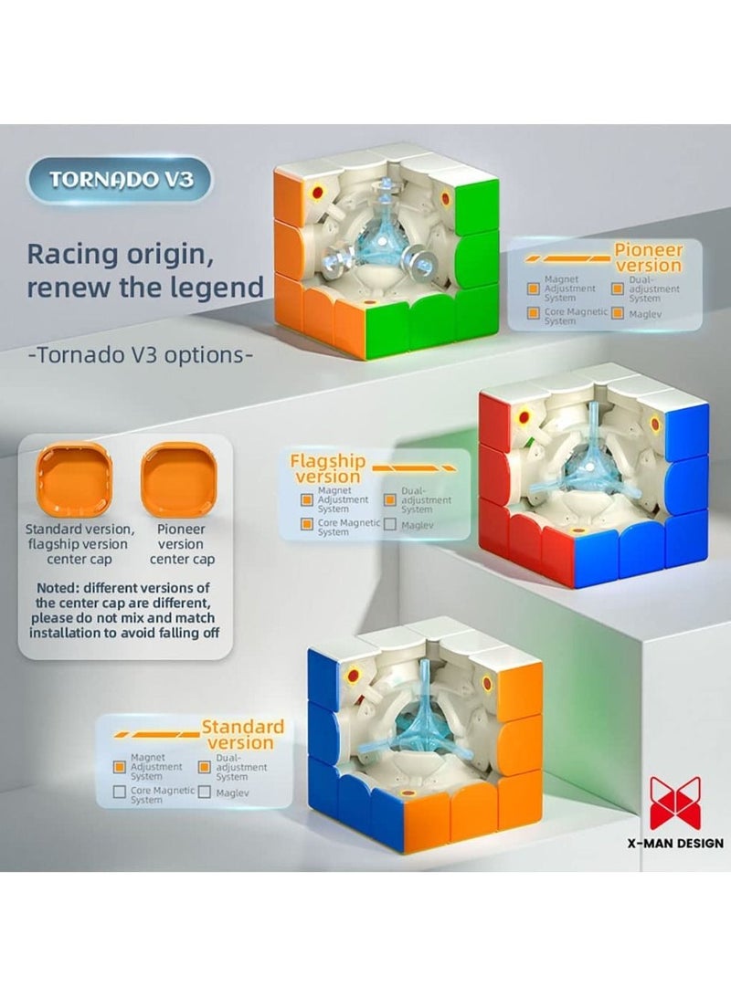QiYi X-MAN Tornado V3 M FLAGSHIP 3X3 Magnetic core Speed cube