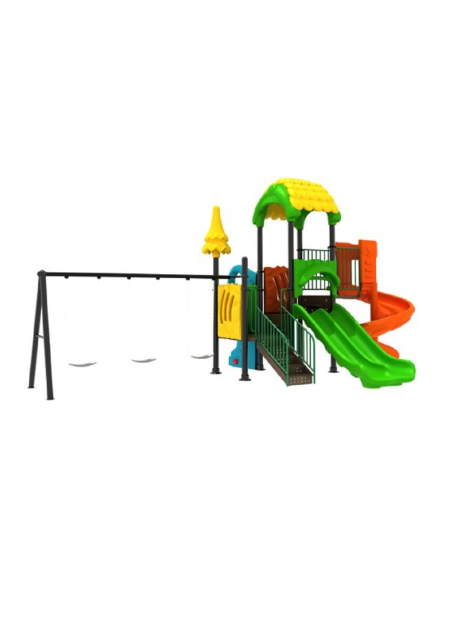Children Used Outdoor School Kids Slide Commercial Playground Equipment For Sale