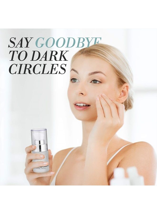 Repêchage Biolight Frost Bright Eye Contour Gel (15 mL) Cool, Refreshing Under Eye Skincare | Diminish Appearance of Fine Lines, Wrinkles, Dark Circles, Puffy Bags