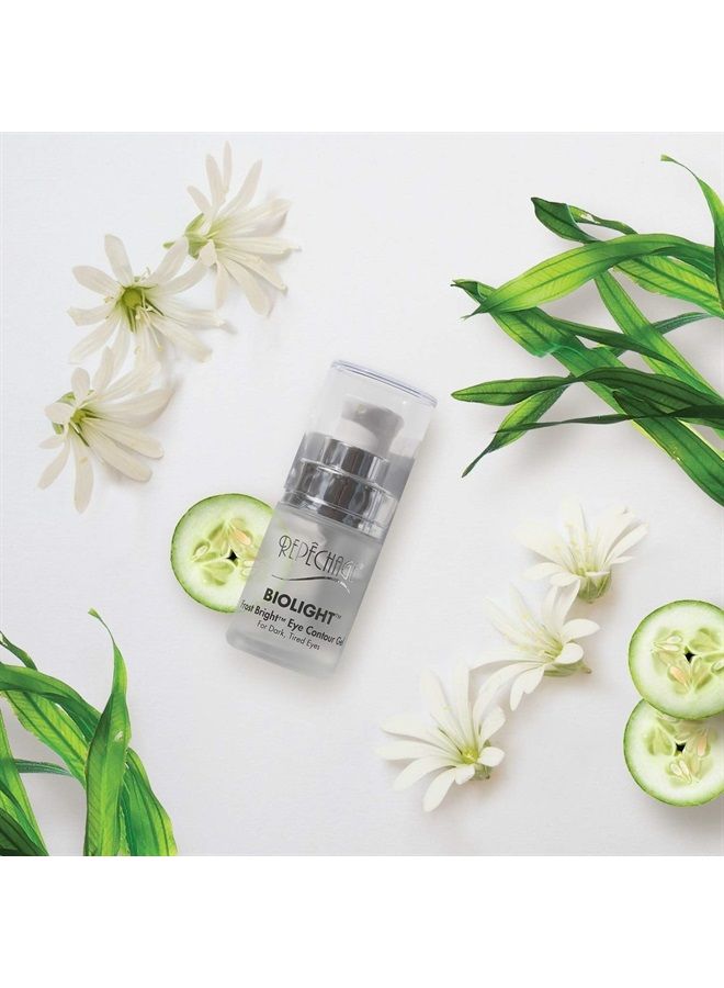 Repêchage Biolight Frost Bright Eye Contour Gel (15 mL) Cool, Refreshing Under Eye Skincare | Diminish Appearance of Fine Lines, Wrinkles, Dark Circles, Puffy Bags