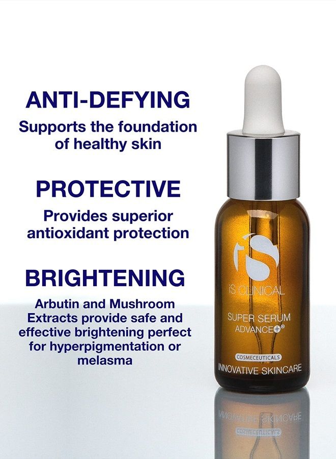 Super Serum Advance+, Anti-Aging Vitamin C Face Serum, reduces scaring and fine stretch marks, 1 Fl Oz