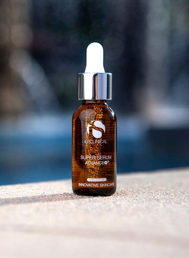 Super Serum Advance+, Anti-Aging Vitamin C Face Serum, reduces scaring and fine stretch marks, 1 Fl Oz