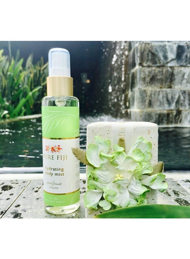 Hydrating Dry Body Mist Oil - Moisturizing Body Spray -Essential Natural Oil- Hair and Body Oil with Vitamin E, Starfruit, 3 Ounce