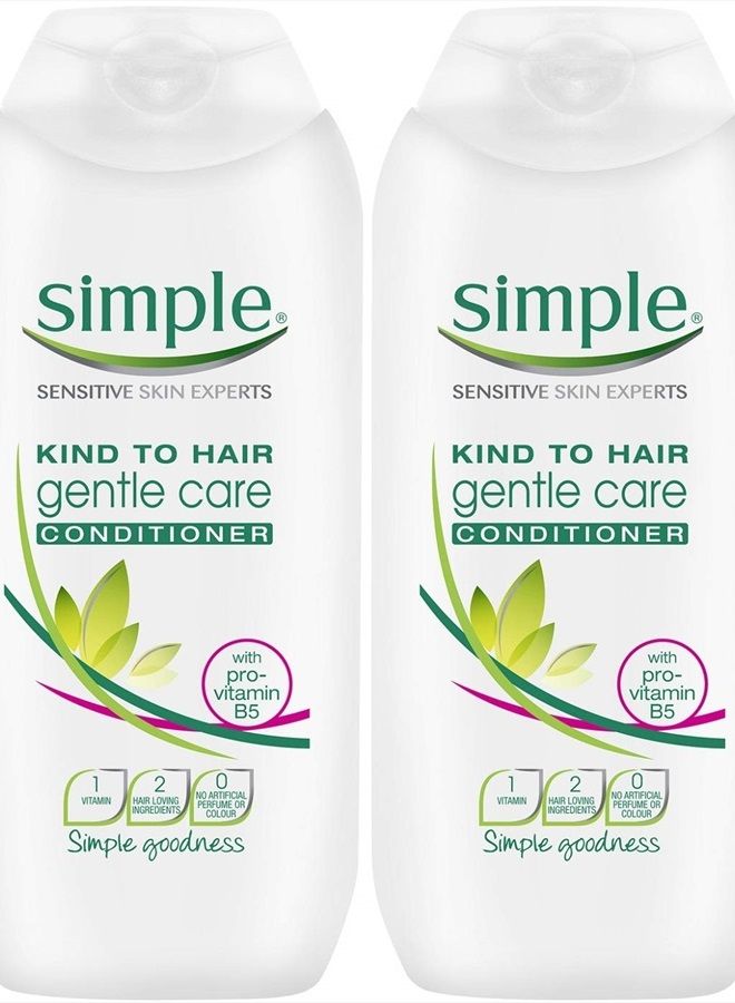 Kind To Hair Gentle Care Conditioner, 6.7 Ounce / 200 Ml (Pack of 2)
