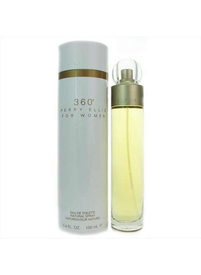 360 for Women Eau De Toilette Spray, 3.4 Ounce