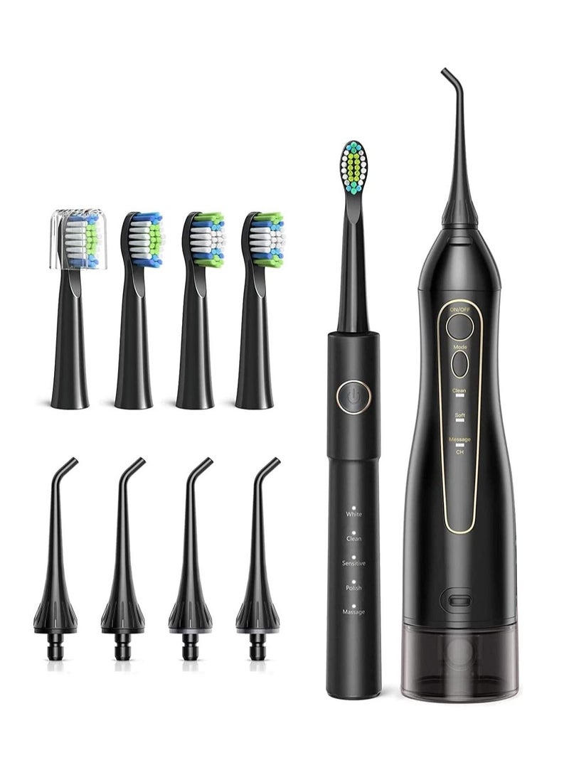Intelligent Ultrasonic Toothbrush And Oral Irrigator 10Pc