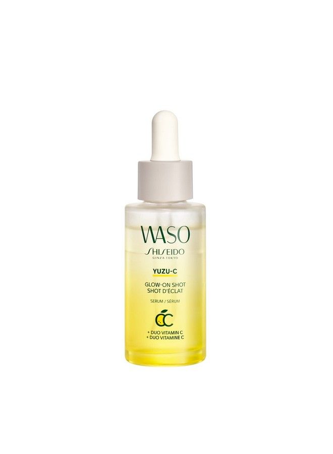 Waso Yuzuc Glowon Shot Serum 0.94 Oz Targets Dullness Boosts Radiance & Prevents Early Signs Of Aging 24Hour Hydration Vegan Fragrance Free & Noncomedogenic