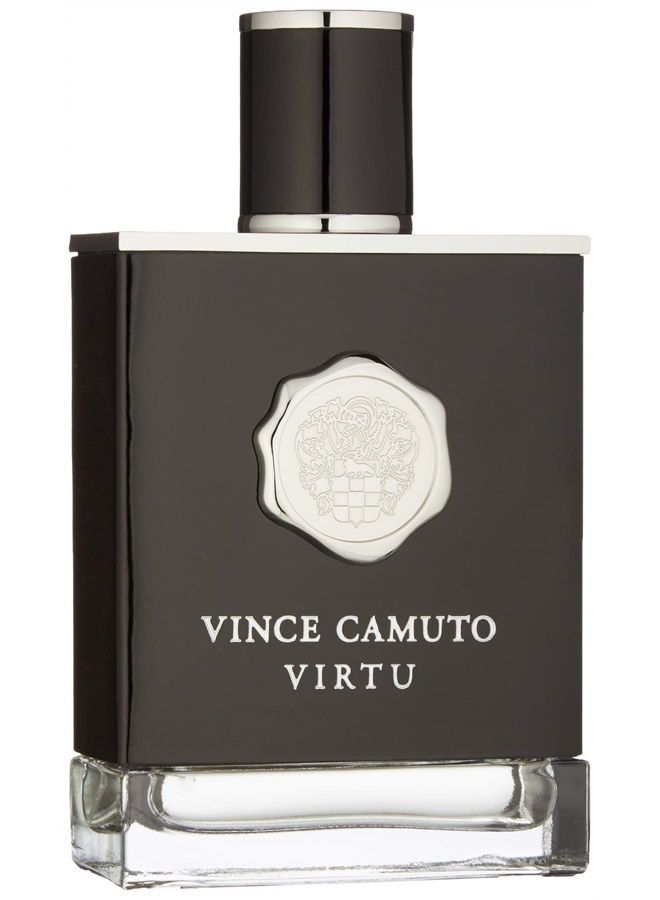 Virtu Eau De Toilette Spray for Men, 3.4 Fl Oz