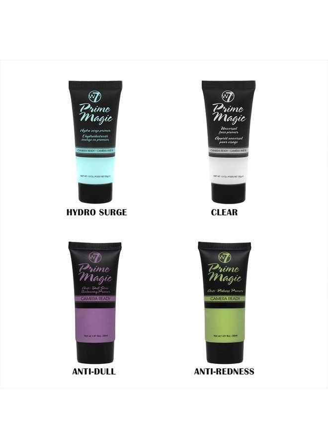 Prime Magic Anti-Redness Face Primer - Green Color Correcting Face Priming Formula - Vegan Makeup