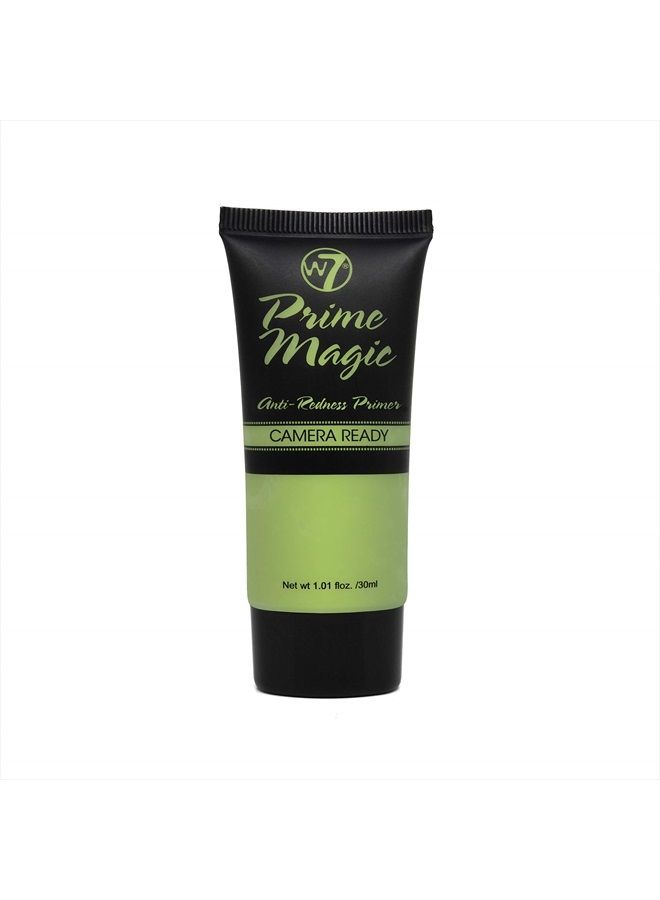 Prime Magic Anti-Redness Face Primer - Green Color Correcting Face Priming Formula - Vegan Makeup