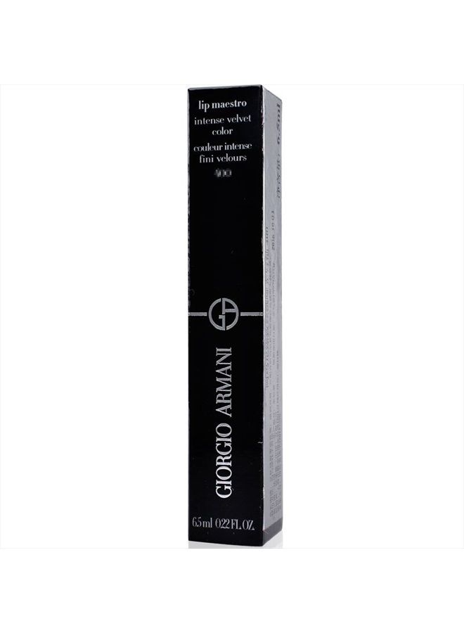 Giorgio Armani Lip Maestro Intense Velvet Color Lip Gloss for Women, Flesh, 0.22 Ounce