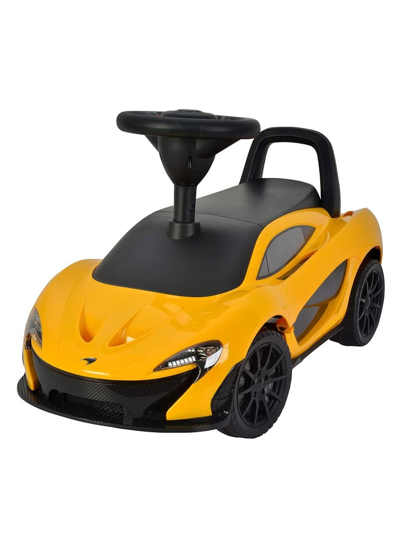 Mclaren Pusher Car - Yellow