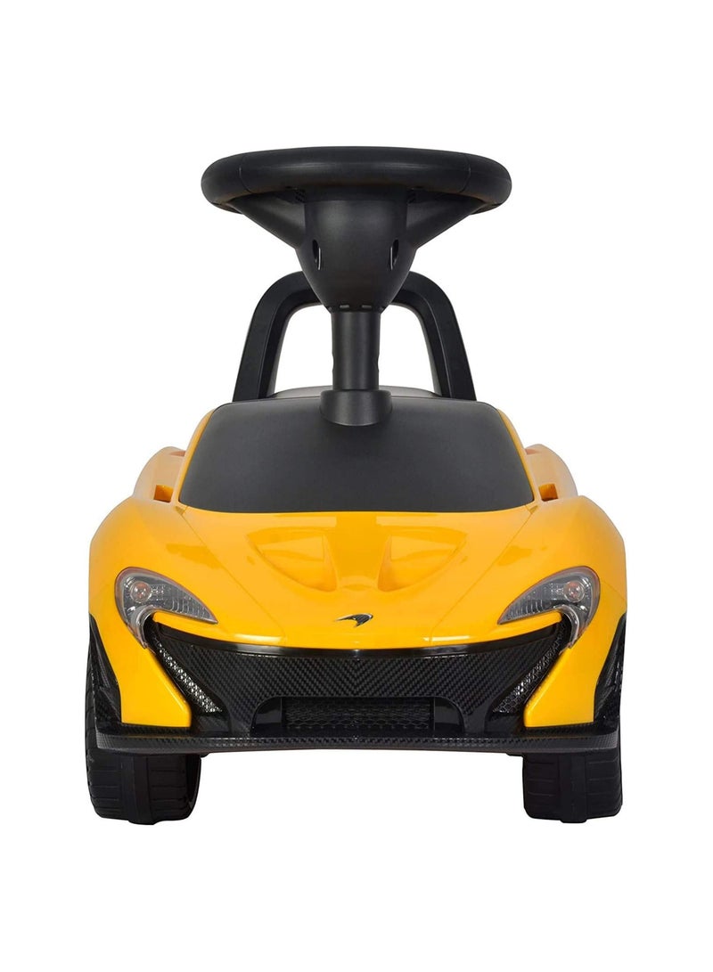 Mclaren Pusher Car - Yellow