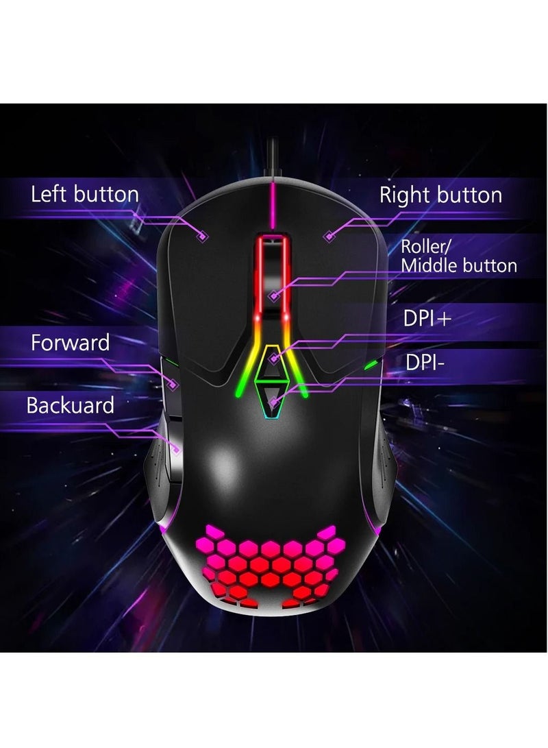 Onikuma CW902 Gaming Mouse Black