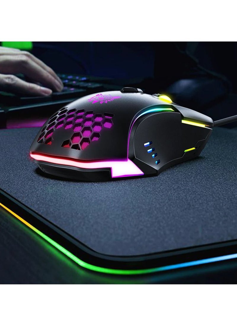 Onikuma CW902 Gaming Mouse Black