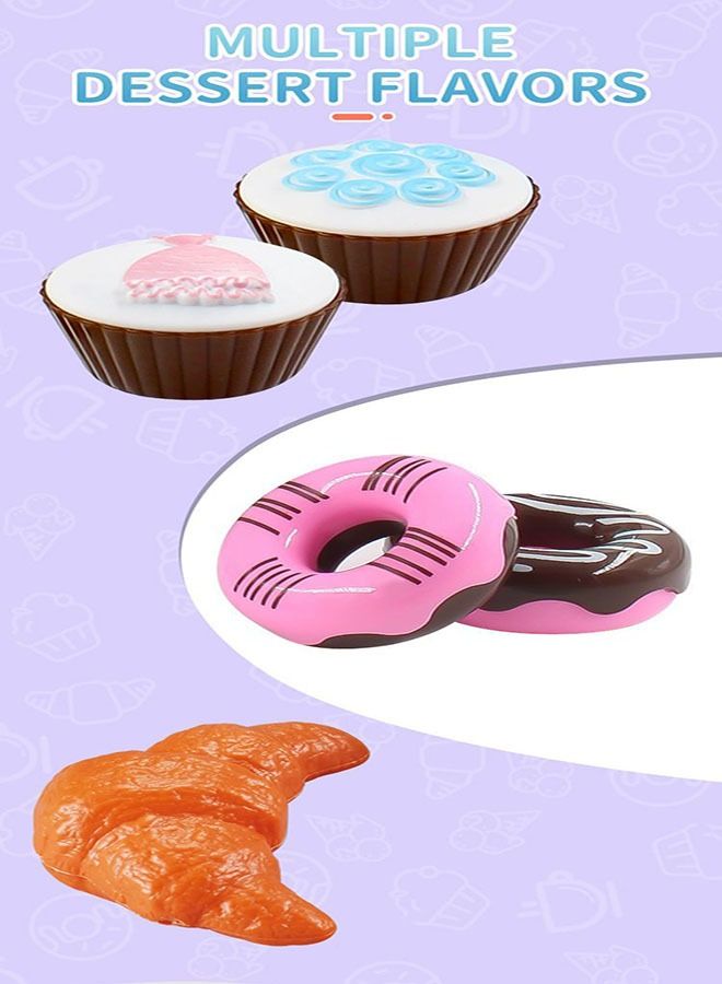 Kitchen Food Coffee Maker Afternoon Tea House Pretend Play Set Dessert Children's Playhouse Afternoon Tea Coffee Snack Set Baby Interactive Western Food Cake Kitchen Toys