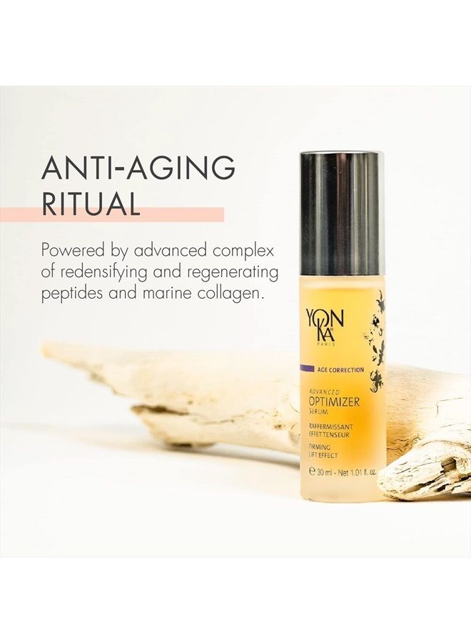 Yon-Ka Advanced Optimizer Serum (30ml) Anti-Aging Face Serum Gel with Marine Collagen and Hyaluronic Acid, Clinically Proven to Firm and Lift Skin, Paraben-Free