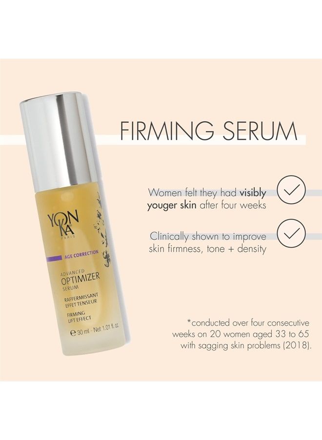 Yon-Ka Advanced Optimizer Serum (30ml) Anti-Aging Face Serum Gel with Marine Collagen and Hyaluronic Acid, Clinically Proven to Firm and Lift Skin, Paraben-Free