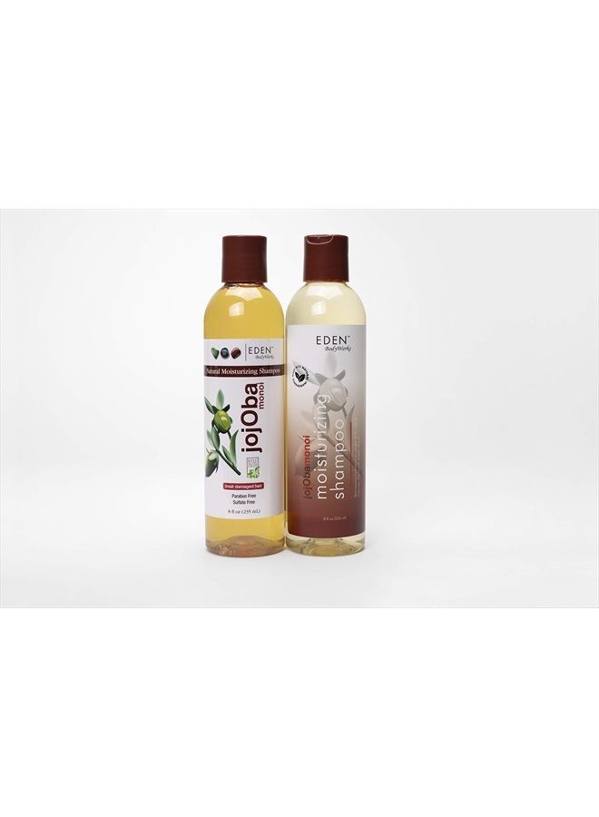 JojOba Monoi Moisturizing Shampoo | 8 oz | Gently Cleanse, Nourish, & Protect Hair and Scalp - Packaging May Vary