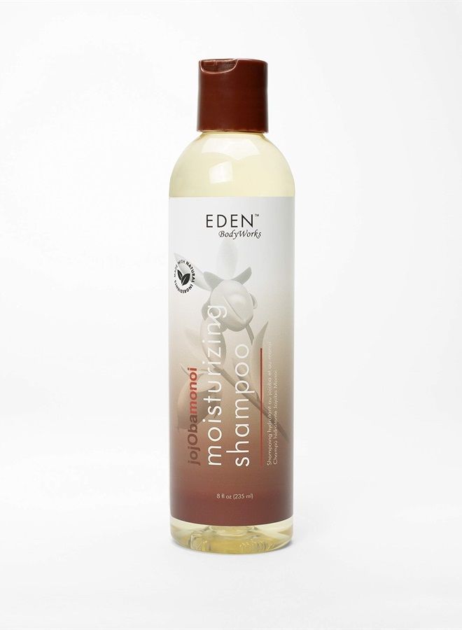 JojOba Monoi Moisturizing Shampoo | 8 oz | Gently Cleanse, Nourish, & Protect Hair and Scalp - Packaging May Vary