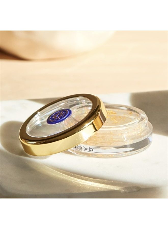 Tatcha Camellia Gold Spun Lip Balm | Nourishing & Intensely Hydrating, 6 G | 0.21 oz