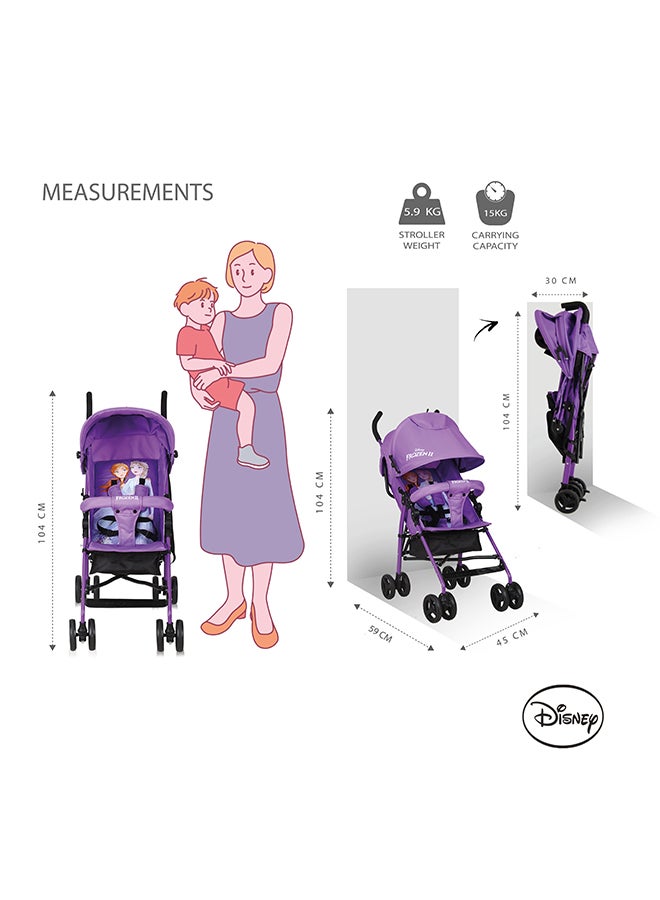 Mickey Mouse Lightweight Adventure Stroller With Storage Cabin |
