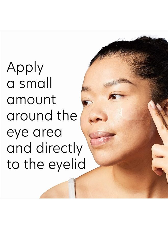 Ideal Complex Revitalizing Eye Gel, Upper and Under Eye Serum for Dark Circles, Puffiness, Fine Lines, Wrinkles, Discoloration, Sagging Eyelids, Light and Silky Finish, 0.5 oz Tube