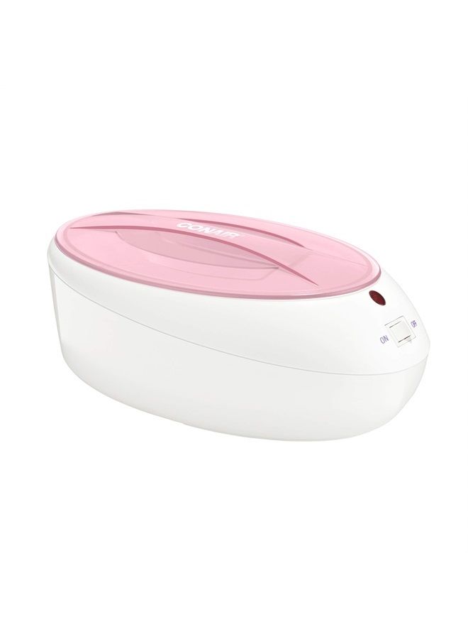 True Glow by Conair Thermal Paraffin Spa Moisturizing Wax Treatment, Includes 1lb. Paraffin Wax, Pink