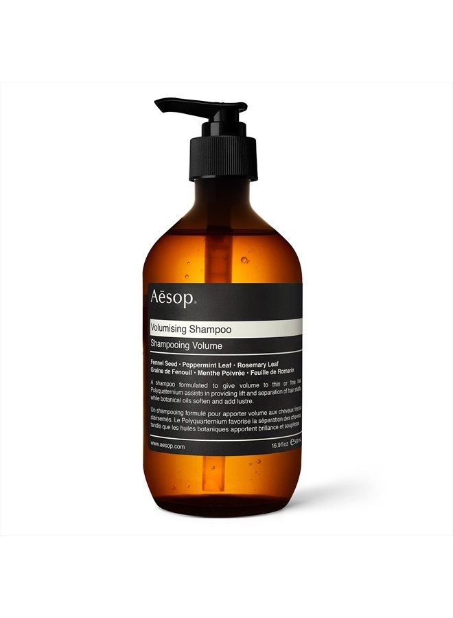 Volumising Shampoo | 500mL/16.9 oz | Paraben, Cruelty-free & Vegan