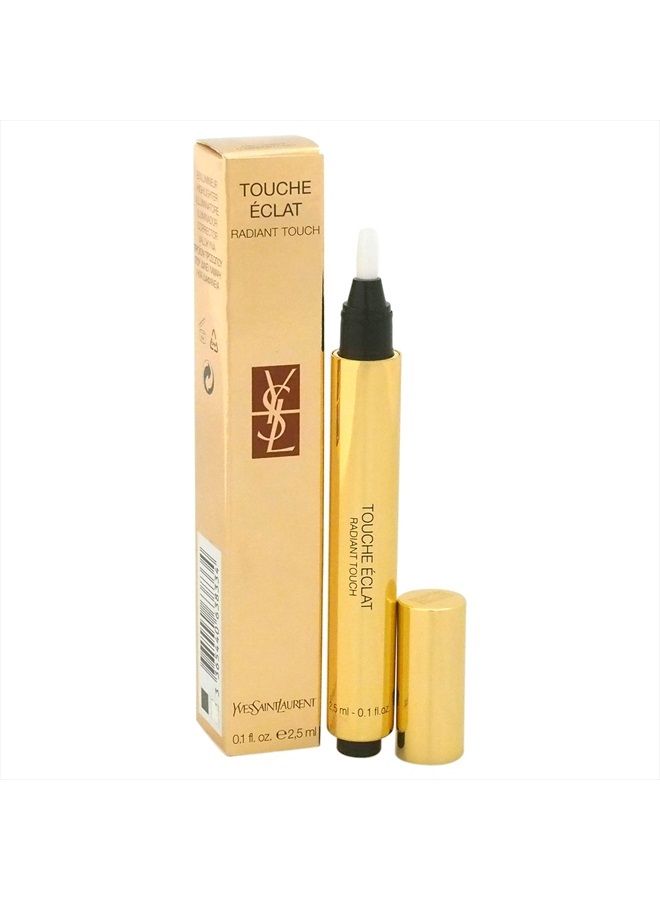 Touche Eclat Radiant Touch Concealer Luminous Honey for Women, 0.1 Ounce