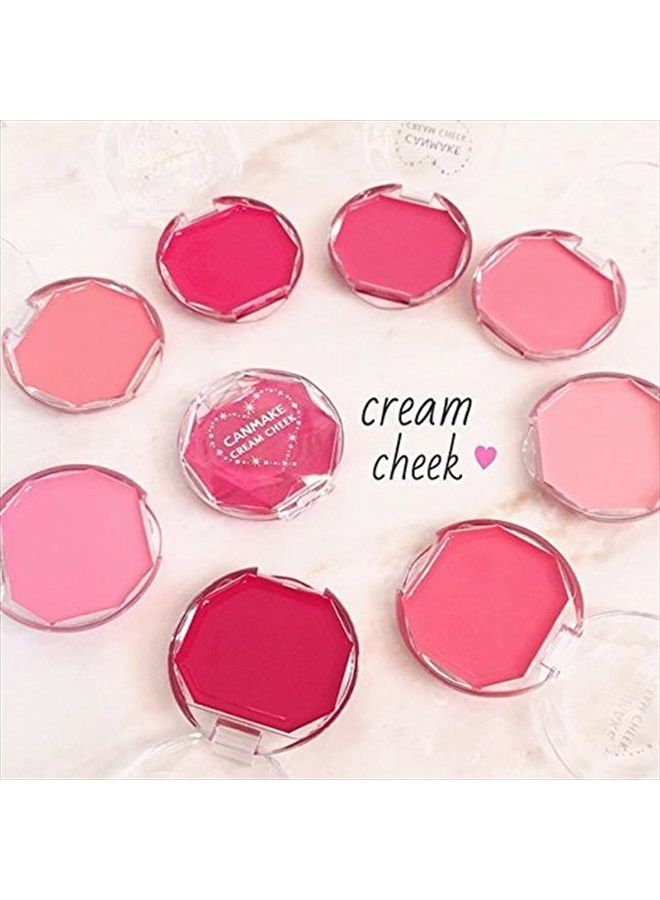 Cream Cheek [CL01] Clear Red Heart