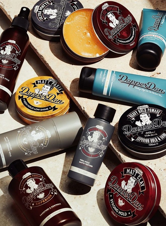 Deluxe Pomade By Dapper Dan, Medium Hold Medium Shine, No Greasiness Or Flakiness, Citrus & Vanilla Fragrance 100ml