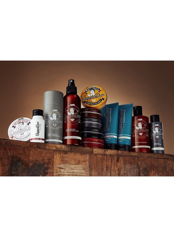 Deluxe Pomade By Dapper Dan, Medium Hold Medium Shine, No Greasiness Or Flakiness, Citrus & Vanilla Fragrance 100ml