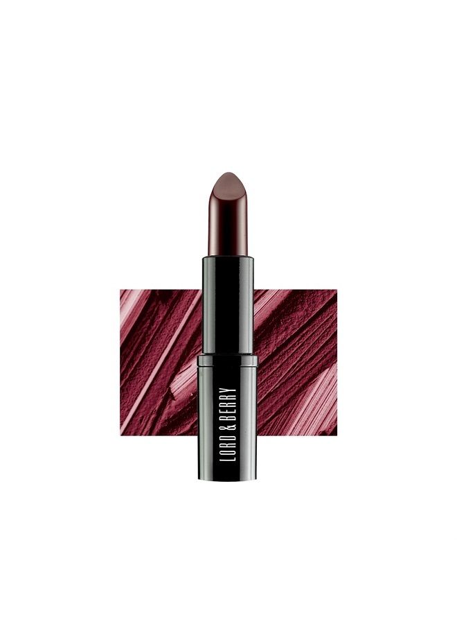 Lord & Berry VOGUE Lipstick with Matte Finish, Black Red
