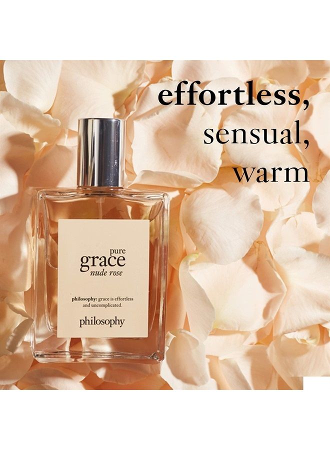 pure grace nude rose eau de toilette, 0.5 oz