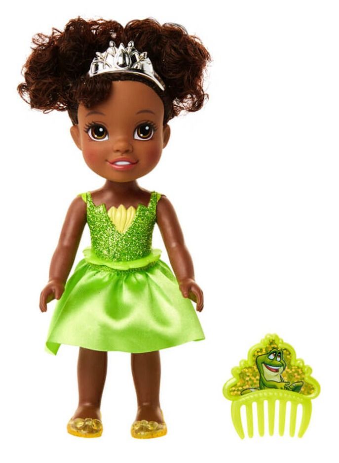 Disney Princess Doll with Comb - Tiana 15cm