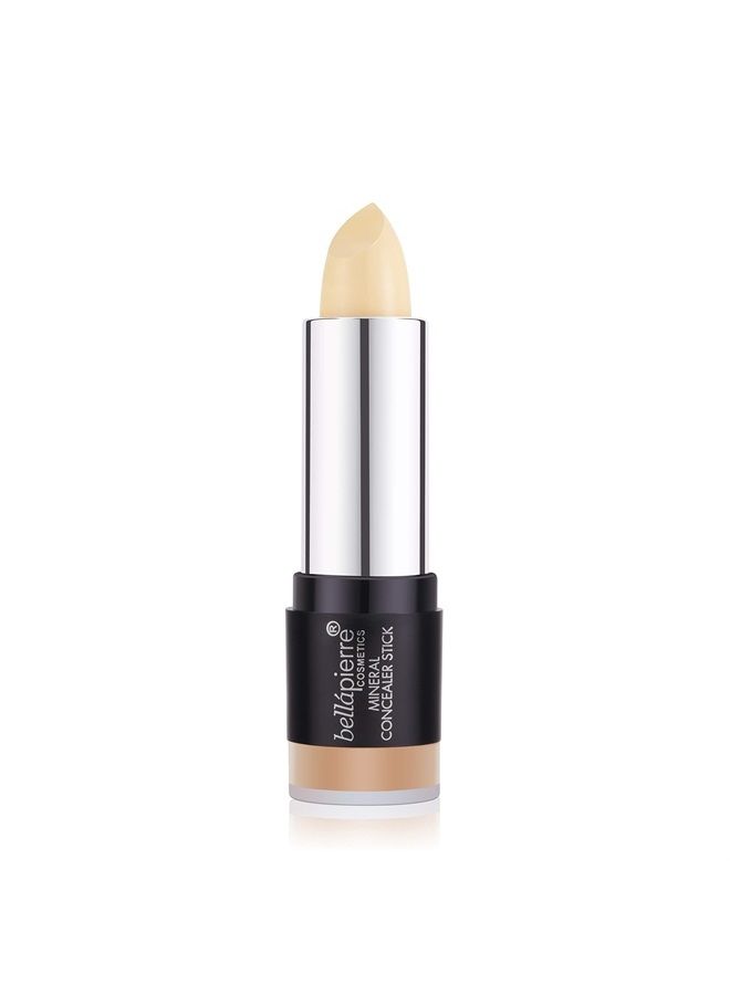 Mineral Concealer Stick | Easy to Blend Natural Wax Matte Makeup | Hides Acne and Imperfections | Non-Toxic and Paraben Free | All Day Wear - (Light/Medium)
