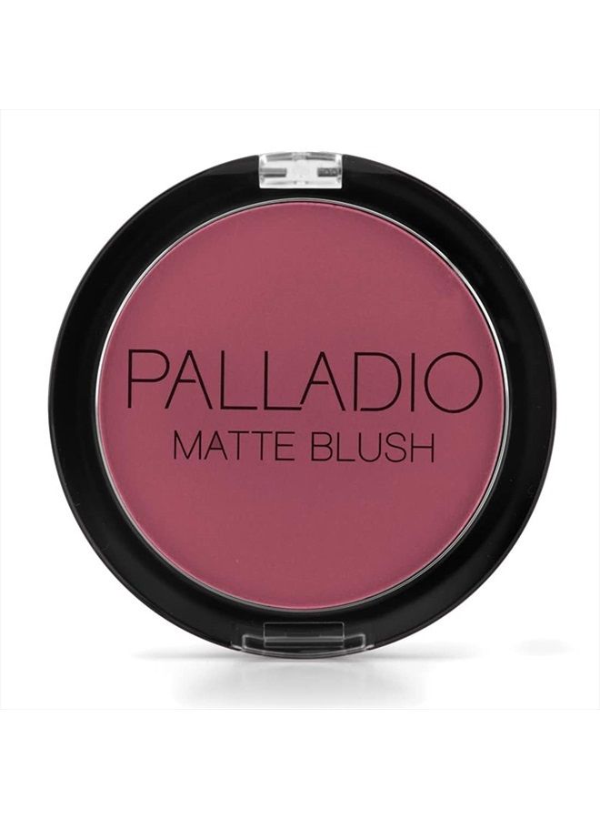 Matte Blush, Brushes onto Cheeks Smoothly, Soft Matte Look and Even Finish, Flawless Velvety Coverage, Effortless Blending Makeup, Flatters the Face, Convenient Compact, Velvetine