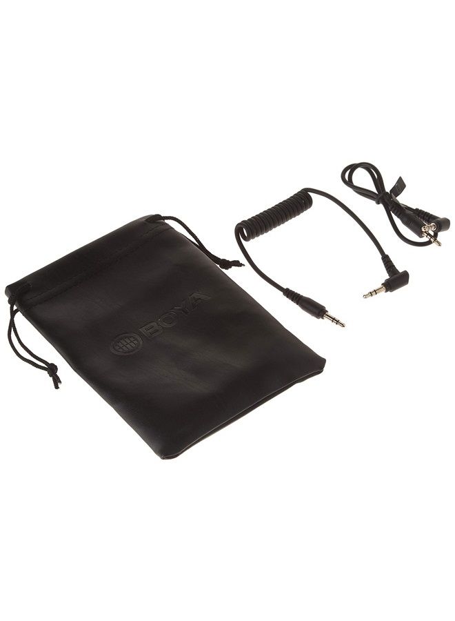 BY-MM1 Shotgun Video Microphone, Universal Compact On-Camera Mini Recording Mic, Directional Condenser for DSLR, Camcorder, iPhone, Android Smartphones, Mac, Tablet