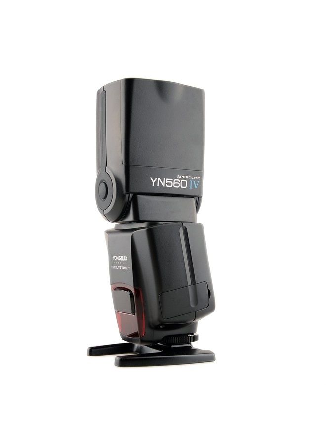 YN560 IV Wireless Flash Speedlite, Master + Slave Flash + Built-in Trigger System, for Canon Nikon Pentax Olympus Fujifilm Panasonic Digital Cameras