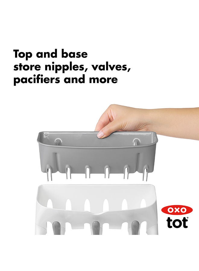 OXO Space Saving Drying Rack - Grey