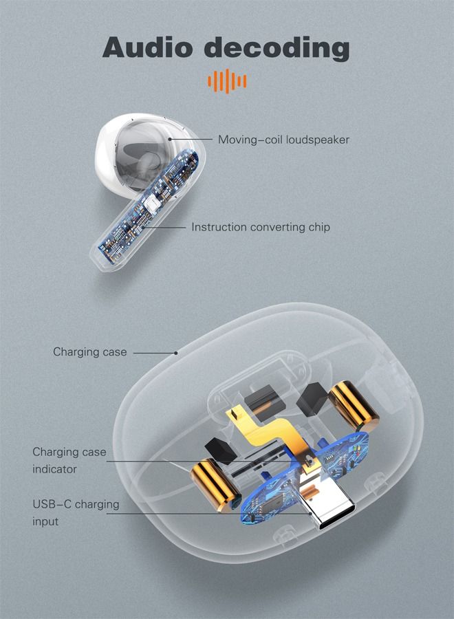 TWS Bluetooth 5.0 In-Ear Earbuds With Charging Case Black