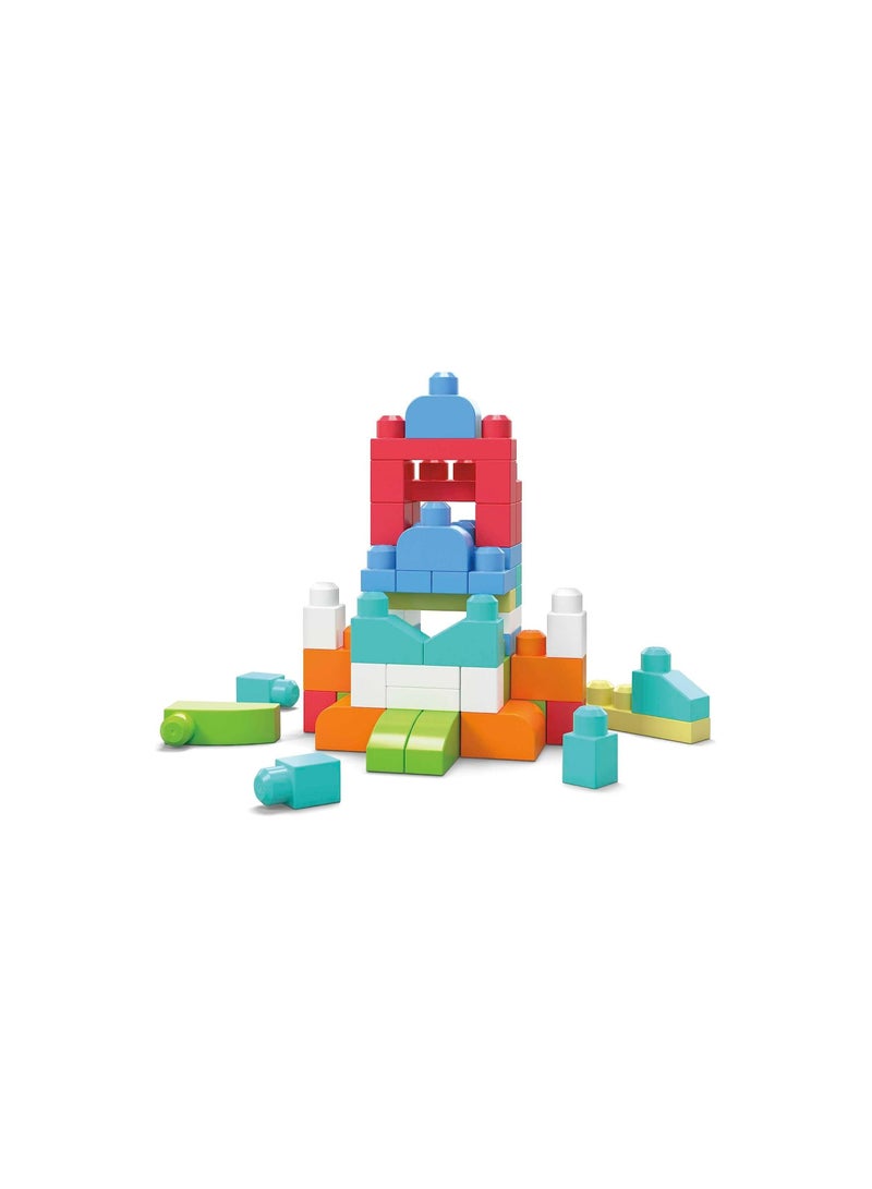 Mega Bloks First Builders Building Bag 60Pcs